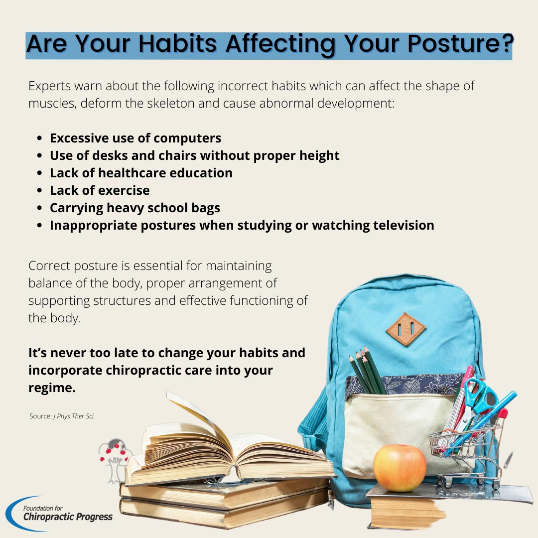 Are your habits affecting your posture?
