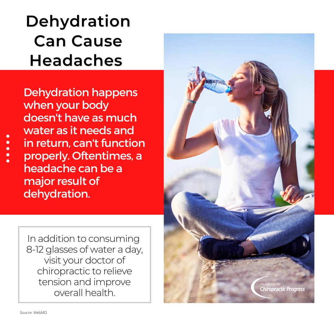 Dehydration Can Cause Headaches