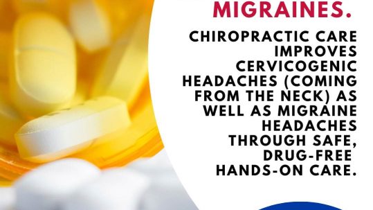 1 in 7 adults are affected regularly by migraines. Chiropractic care improves Cervicogenic headaches as well as migraine headaches through safe, drug-free hands-on care. drug-free-managing-pain-headaches-migraines