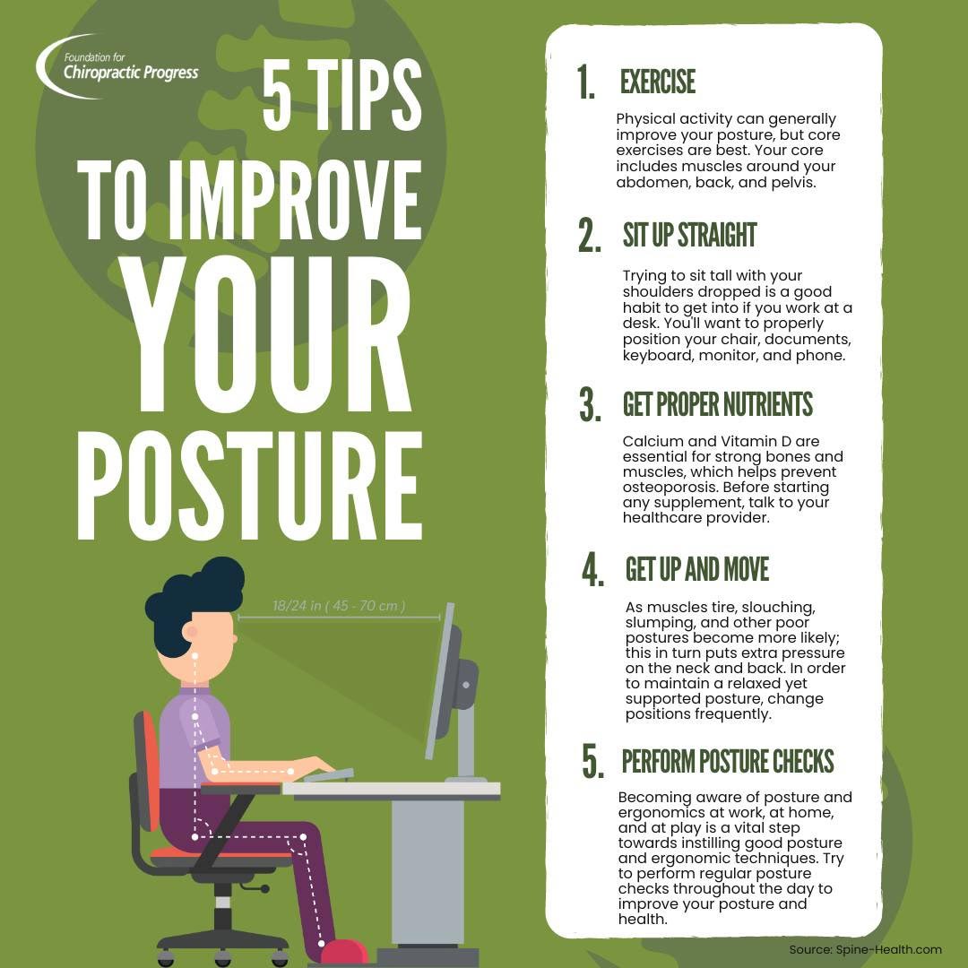 5 tips to improve your posture