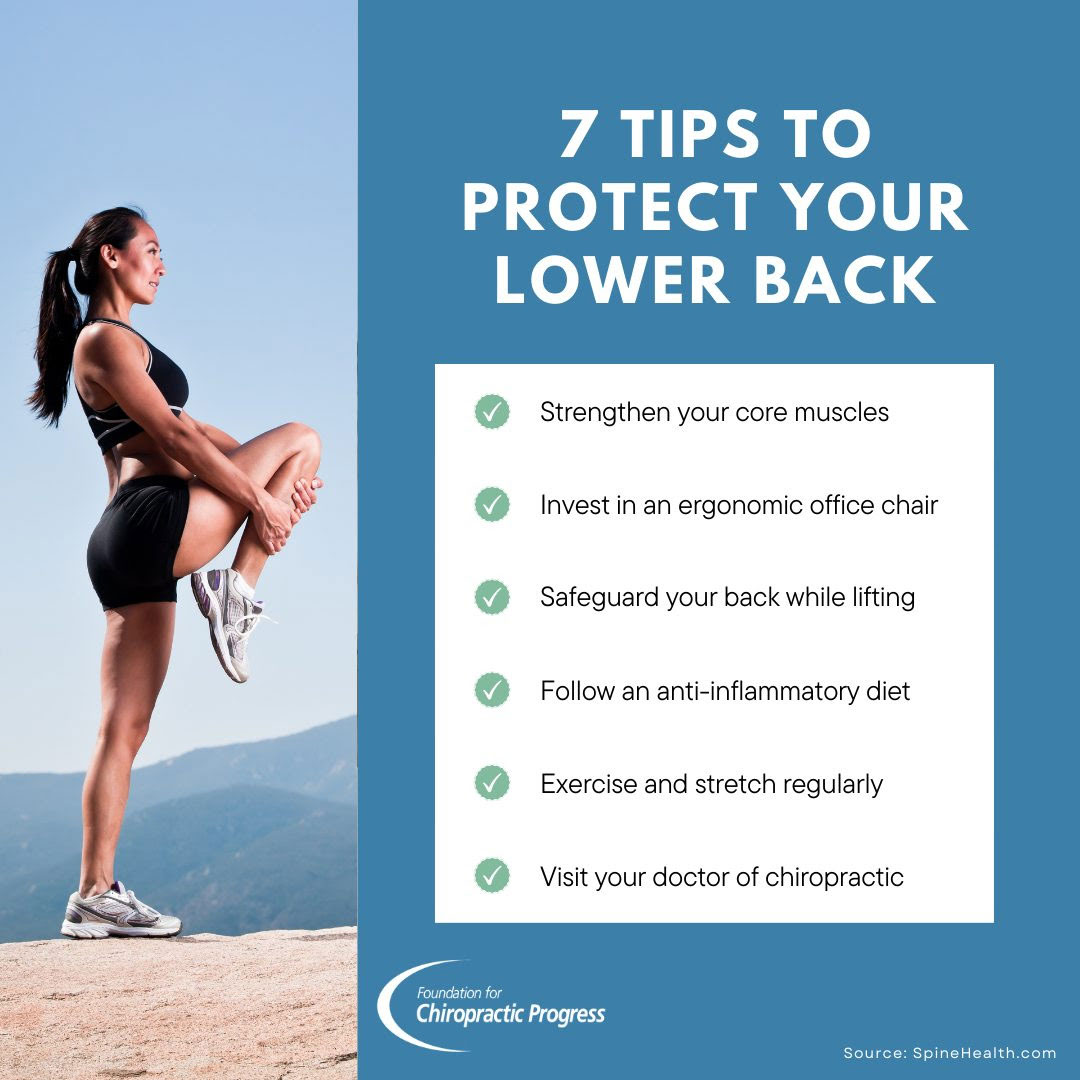 Protect your lower back with these 7 tips!;