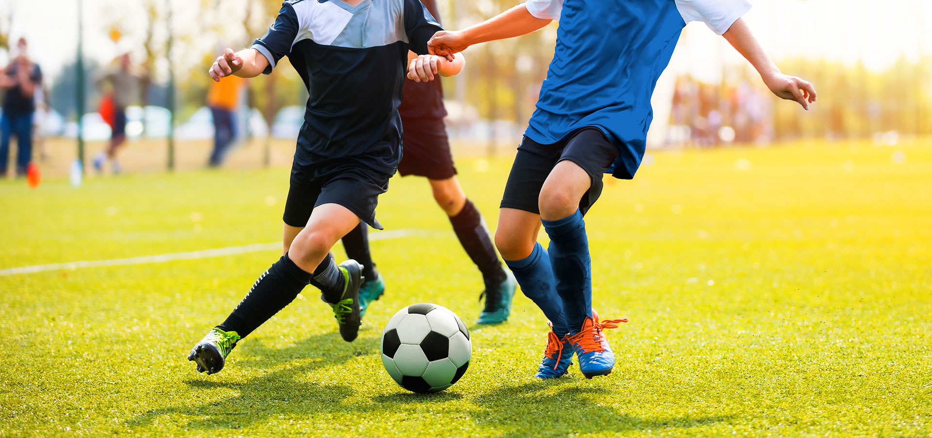 two soccer players